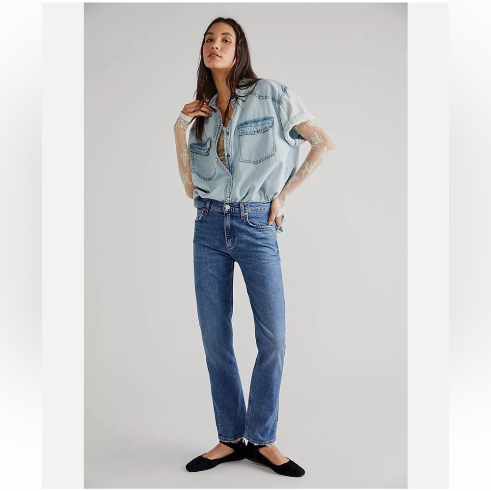 AGOLDE Lyle baggy straight leg jeans